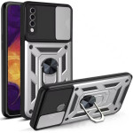 Bodycell Armor Slide Cover Case Samsung A50/A30/A50s Silver - (BA-00054)