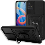 Bodycell Armor Slide Cover Case Samsung A51 4G Black - (BA-00174)