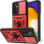 Bodycell Armor Slide Cover Case Samsung A52/A52s Red - (BA-00056)