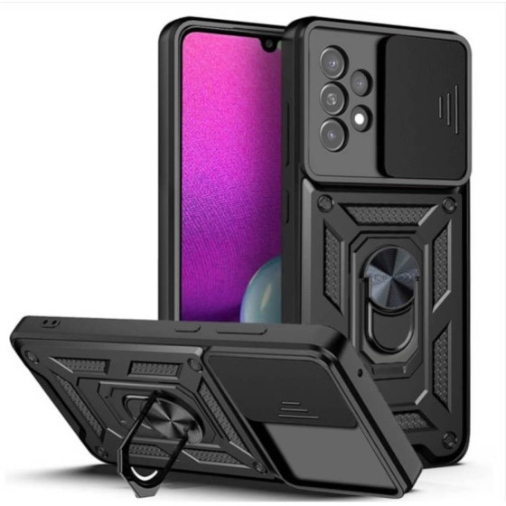 Bodycell Armor Slide Cover Case Samsung A53 5G Black - (BA-00203)