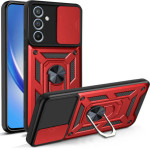 Bodycell Armor Slide Cover Case Samsung A55 Red - (BA-00387)