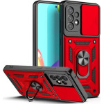 Bodycell Armor Slide Cover Case Samsung A72 4G/5G Red - (BA-00062)