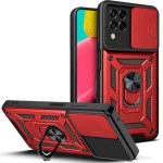 Bodycell Armor Slide Cover Case Samsung M33 5G Red - (BA-00246)