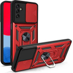 Bodycell Armor Slide Cover Case Samsung M34 5G Red - (BA-00343)