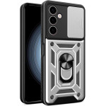 Bodycell Armor Slide Cover Case Samsung M34 5G Silver - (BA-00344)