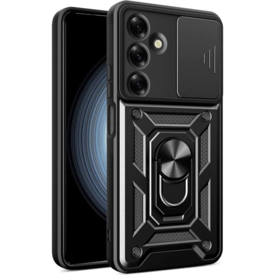 Bodycell Armor Slide Cover Case Samsung M35 5G Black - (BA-00446)