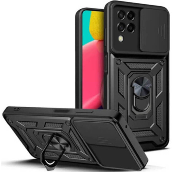 Bodycell Armor Slide Cover Case Samsung M53 Black - (BA-00232)