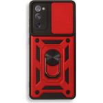 Bodycell Armor Slide Cover Case Samsung S20 FE Red - (BA-00065)