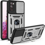 Bodycell Armor Slide Cover Case Samsung S20 FE Silver - (BA-00066)
