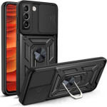 Bodycell Armor Slide Cover Case Samsung S21 Plus Black - (BA-00073)