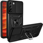 Bodycell Armor Slide Cover Case Samsung S22 5G Black - (BA-00079)