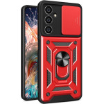 Bodycell Armor Slide Cover Case Samsung S23 FE Red - (BA-00312)