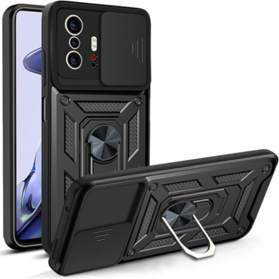 Bodycell Armor Slide Cover Case Xiaomi 11T/11T Pro Black - (BA-00091)