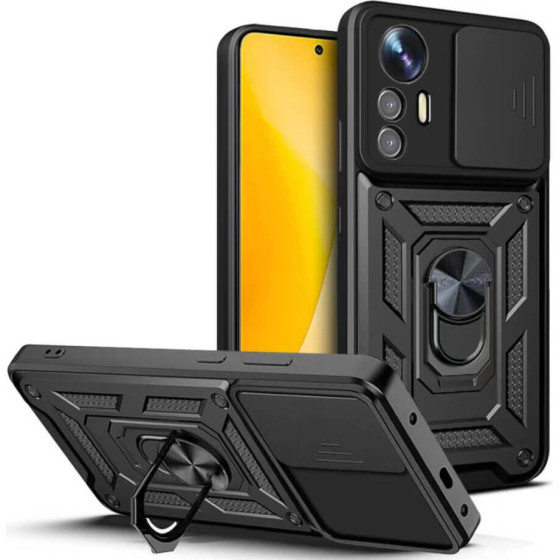 Bodycell Armor Slide Cover Case Xiaomi 12 Lite Black - (BA-00304)