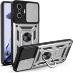 Bodycell Armor Slide Cover Case Xiaomi 11T/11T Pro Silver - (BA-00093)