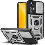 Bodycell Armor Slide Cover Case Xiaomi 12 Lite Silver - (BA-00306)