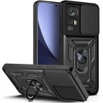 Bodycell Armor Slide Cover Case Xiaomi 12/12X/12S Black - (BA-00197)