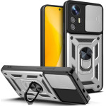 Bodycell Armor Slide Cover Case Xiaomi 12/12X/12S Silver - (BA-00247)