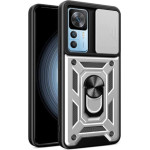 Bodycell Armor Slide Cover Case Xiaomi 12T/12T Pro Silver - (BA-00221)