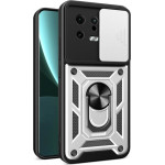 Bodycell Armor Slide Cover Case Xiaomi 13 5G Silver - (BA-00252)