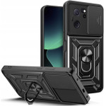 Bodycell Armor Slide Cover Case Xiaomi 13T/13T Pro Black - (BA-00317)