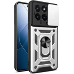Bodycell Armor Slide Cover Case Xiaomi 14 5G Silver - (BA-00359)