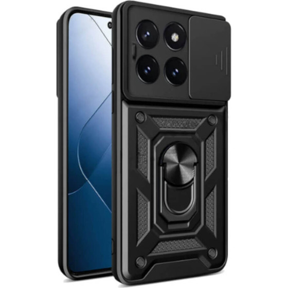 Bodycell Armor Slide Cover Case Xiaomi 14 Pro 5G Black - (BA-00360)