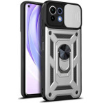 Bodycell Armor Slide Cover Case Xiaomi Mi 11 Lite Silver - (BA-00090)