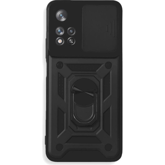 Bodycell Armor Slide Cover Case Xiaomi Note 11 Pro Plus 5G Black - (BA-00109)