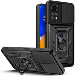 Bodycell Armor Slide Cover Case Xiaomi Note 11/11s 4G Black - (BA-00177)