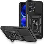 Bodycell Armor Slide Cover Case Xiaomi Note 12 Pro Plus 5G Black - (BA-00286)