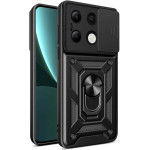 Bodycell Armor Slide Cover Case Xiaomi Note 13 4G Black - (BA-00389)