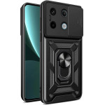 Bodycell Armor Slide Cover Case Xiaomi Note 13 5G Black - (BA-00363)