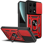 Bodycell Armor Slide Cover Case Xiaomi Note 13 Pro 4G/Poco M6 Pro 4G Red - (BA-00393)