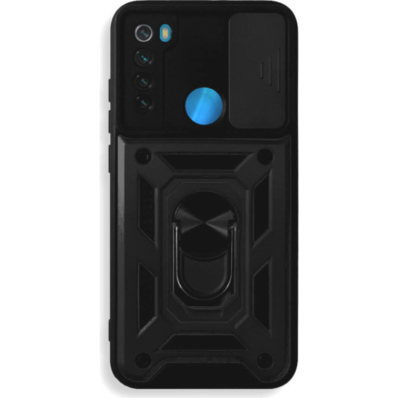 Bodycell Armor Slide Cover Case Xiaomi Note 8 Black - (BA-00112)