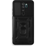 Bodycell Armor Slide Cover Case Xiaomi Note 8 Pro Black - (BA-00115)