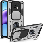 Bodycell Armor Slide Cover Case Xiaomi Note 9T Silver - (BA-00123)