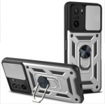 Bodycell Armor Slide Cover Case Xiaomi Poco F3 Silver - (BA-00129)