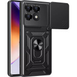 Bodycell Armor Slide Cover Case Xiaomi Poco F6 Pro 5G Black - (BA-00407)
