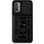 Bodycell Armor Slide Cover Case Xiaomi Poco M3/Note 9 4G Black - (BA-00118)
