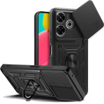 Bodycell Armor Slide Cover Case Xiaomi Poco M6 4G/M6 Plus 5G Black - (BA-00455)
