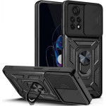 Bodycell Armor Slide Cover Case Xiaomi Poco M4 Pro Black - (BA-00175)