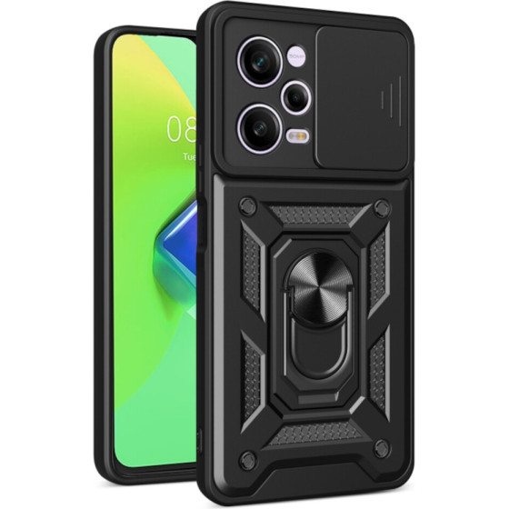Bodycell Armor Slide Cover Case Xiaomi Poco X5 Pro/Note 12 Pro 5G Black - (BA-00283)