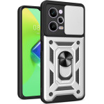 Bodycell Armor Slide Cover Case Xiaomi Poco X5 Pro/Note 12 Pro 5G Silver - (BA-00285)