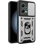 Bodycell Armor Slide Cover Case Xiaomi Poco X5/Note 12 5G Silver - (BA-00261)