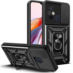 Bodycell Armor Slide Cover Case Xiaomi Redmi 12C Black - (BA-00256)