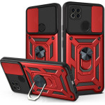 Bodycell Armor Slide Cover Case Xiaomi Redmi 9C Red - (BA-00146)