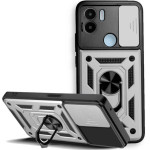 Bodycell Armor Slide Cover Case Xiaomi Redmi A1+/A2+ Silver - (BA-00300)