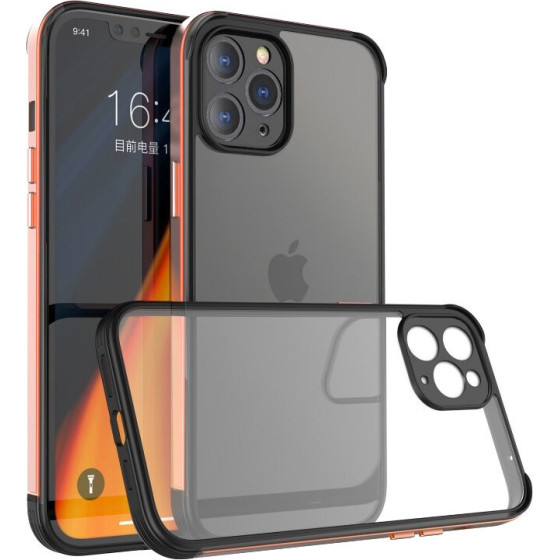 Bodycell Back Cover + Aluminium Bumper For iPhone 11 Pro Gold - (04-00003)