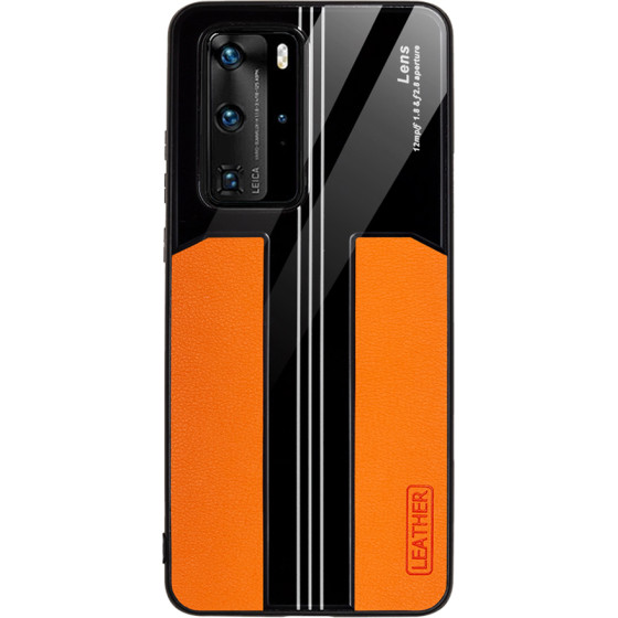 Bodycell Back Cover Acrylic For Huawei P40 Pro Orange - (04-00171)